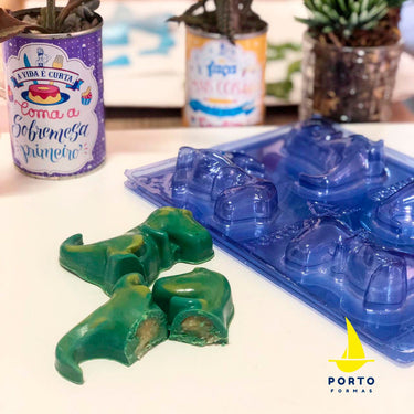 Forma Especial 3 Partes - Dinossauro Baby - PF75